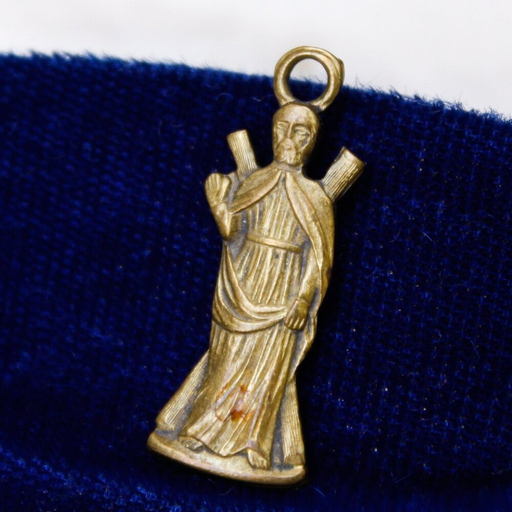 Pelgrimage token Sant Andres de Teixido, Sant andres de teijido prayer token,